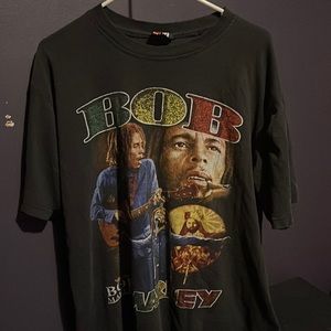 Vintage All Over Print Bob Marley HotICE tee.